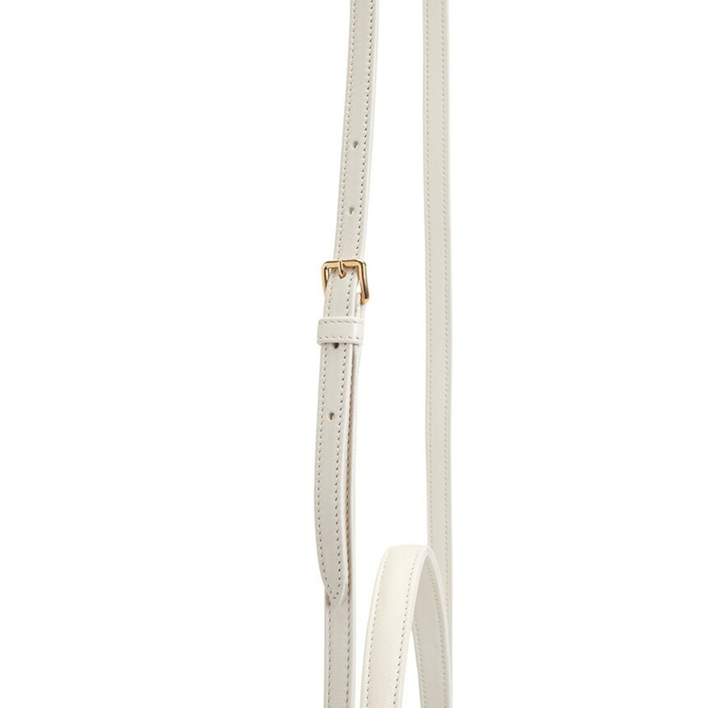 Miu Miu Matelasse leather bucket Shoulder bag White - Picture 9 of 10